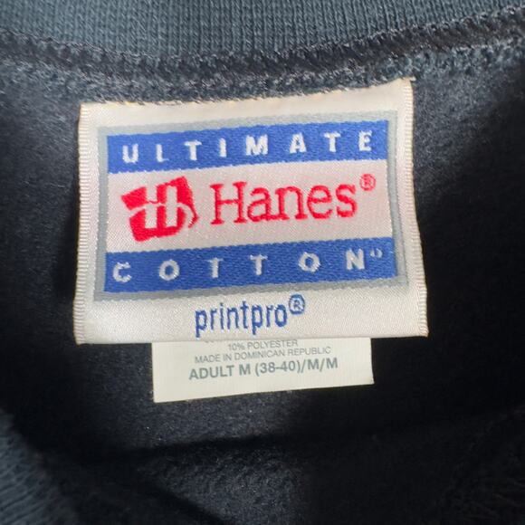 Vintage Hanes Alaska Bald Eagle 'I Am Smiling' Crewneck Sweater Men's Size M - Picture 4 of 6